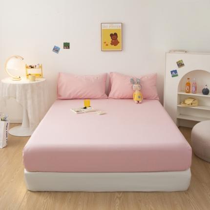 91家纺网 家纺一手货源 找家纺 （总）芬晴 2023新款纯棉水洗棉单层床笠