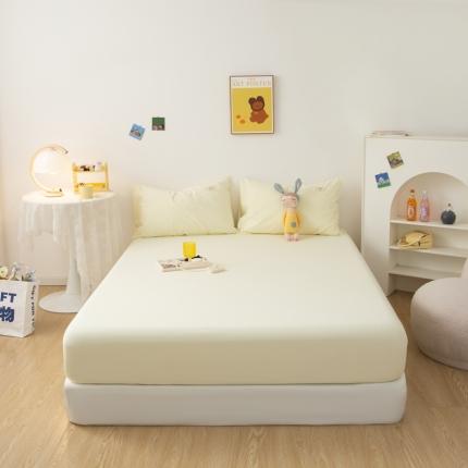 91家纺网 家纺一手货源 找家纺 （总）芬晴 2023新款纯棉水洗棉单层床笠