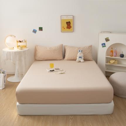 91家纺网 家纺一手货源 找家纺 （总）芬晴 2023新款纯棉水洗棉单层床笠