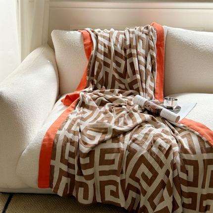 91家纺网 家纺一手货源 找家纺 （总）麻依 2023新款竹棉双层纱布毯竹纤维毛巾被冷感毯子夏凉被