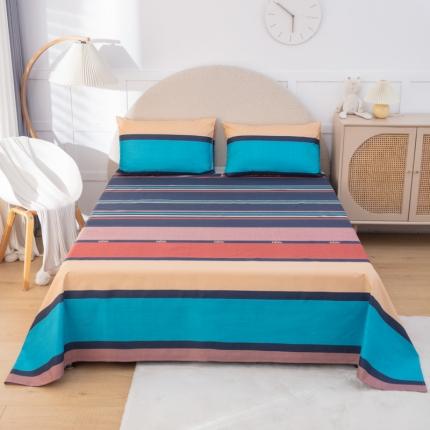 91家纺网 家纺一手货源 找家纺 火星时代 2023防水床单防失禁隔尿垫纯白色磨毛床罩套 人在旅途