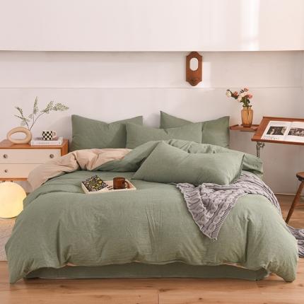 91家纺网 家纺一手货源 找家纺 （总）甜之梦2025新款水洗棉四件套（任何尺寸都可以定做）