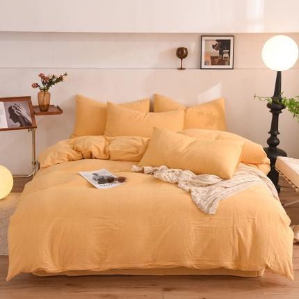 91家纺网 家纺一手货源 找家纺 （总）甜之梦2025新款水洗棉四件套（任何尺寸都可以定做）