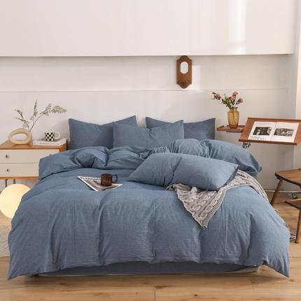 91家纺网 家纺一手货源 找家纺 （总）甜之梦2025新款水洗棉四件套（任何尺寸都可以定做）