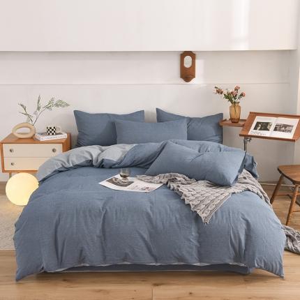 91家纺网 家纺一手货源 找家纺 （总）甜之梦2025新款水洗棉四件套（任何尺寸都可以定做）