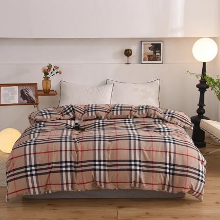 91家纺网 家纺一手货源 找家纺 （总）甜之梦2025新款水洗棉单品被套（任何尺寸都可以定做）