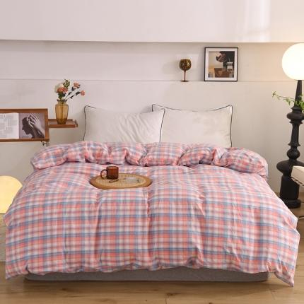 91家纺网 家纺一手货源 找家纺 （总）甜之梦2025新款水洗棉单品被套（任何尺寸都可以定做）