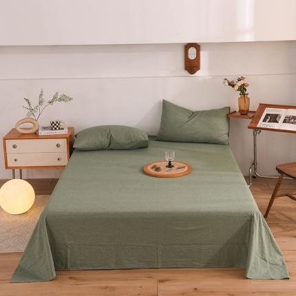 91家纺网 家纺一手货源 找家纺 （总）甜之梦2025新款水洗棉单品床单（任何尺寸都可以定做）