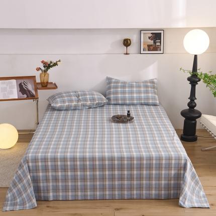 91家纺网 家纺一手货源 找家纺 （总）甜之梦2025新款水洗棉单品床单（任何尺寸都可以定做）