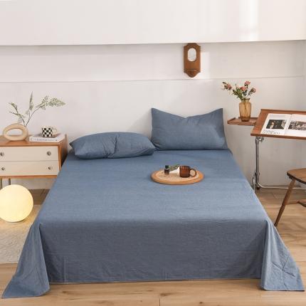 91家纺网 家纺一手货源 找家纺 （总）甜之梦2025新款水洗棉单品床单（任何尺寸都可以定做）