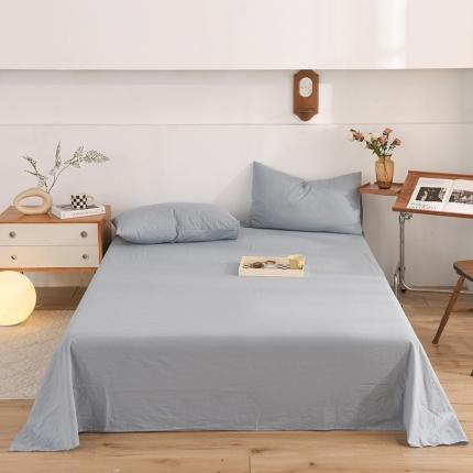 91家纺网 家纺一手货源 找家纺 （总）甜之梦2025新款水洗棉单品床单（任何尺寸都可以定做）