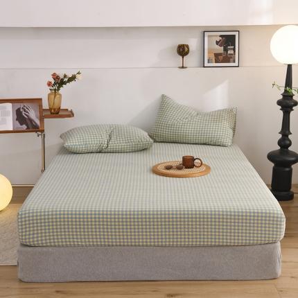 91家纺网 家纺一手货源 找家纺 （总）甜之梦2025水洗棉单品床笠（任何尺寸都可以定做,可接异型缺角）