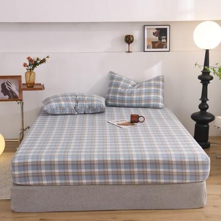 91家纺网 家纺一手货源 找家纺 （总）甜之梦2025水洗棉单品床笠（任何尺寸都可以定做,可接异型缺角）