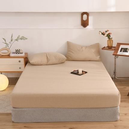 91家纺网 家纺一手货源 找家纺 （总）甜之梦2025水洗棉单品床笠（任何尺寸都可以定做,可接异型缺角）