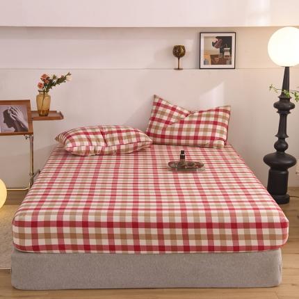 91家纺网 家纺一手货源 找家纺 （总）甜之梦2025水洗棉单品床笠（任何尺寸都可以定做,可接异型缺角）