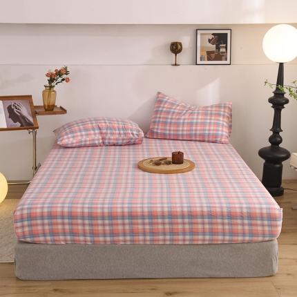 91家纺网 家纺一手货源 找家纺 （总）甜之梦2025水洗棉单品床笠（任何尺寸都可以定做,可接异型缺角）