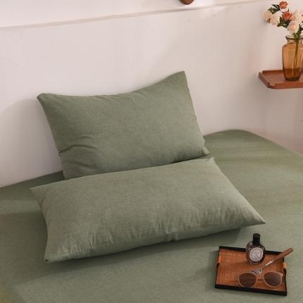 91家纺网 家纺一手货源 找家纺 （总）甜之梦2025新款水洗棉单品枕套一对（任何尺寸都可以定做）