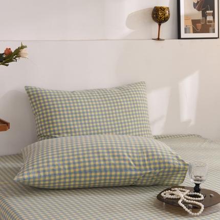 91家纺网 家纺一手货源 找家纺 （总）甜之梦2025新款水洗棉单品枕套一对（任何尺寸都可以定做）