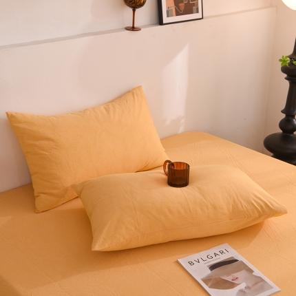 91家纺网 家纺一手货源 找家纺 （总）甜之梦2025新款水洗棉单品枕套一对（任何尺寸都可以定做）