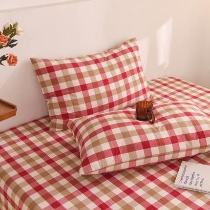 91家纺网 家纺一手货源 找家纺 （总）甜之梦2025新款水洗棉单品枕套一对（任何尺寸都可以定做）