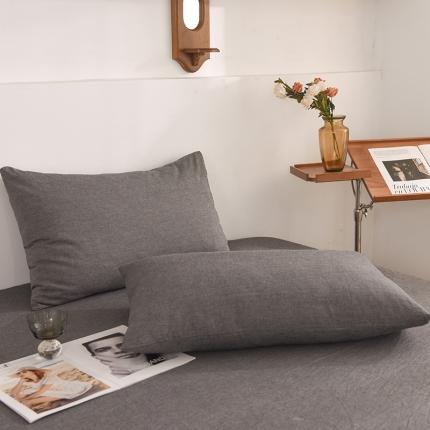 91家纺网 家纺一手货源 找家纺 （总）甜之梦2025新款水洗棉单品枕套一对（任何尺寸都可以定做）