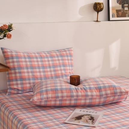 91家纺网 家纺一手货源 找家纺 （总）甜之梦2025新款水洗棉单品枕套一对（任何尺寸都可以定做）