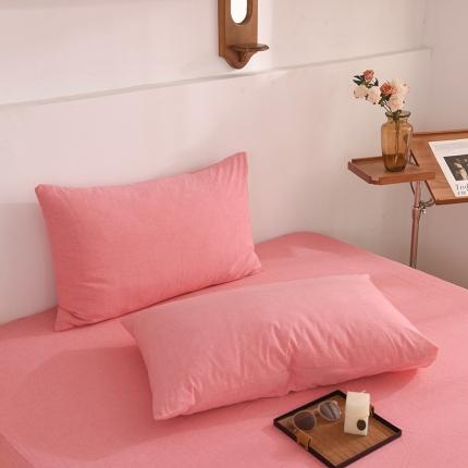 91家纺网 家纺一手货源 找家纺 （总）甜之梦2025新款水洗棉单品枕套一对（任何尺寸都可以定做）