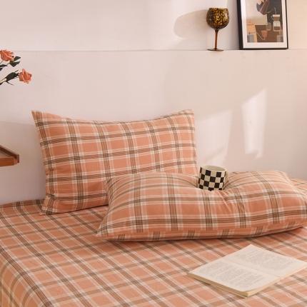 91家纺网 家纺一手货源 找家纺 （总）甜之梦2025新款水洗棉单品枕套一对（任何尺寸都可以定做）