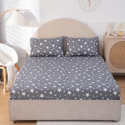 91家纺网 家纺一手货源 找家纺 火星时代 2023新款防水床笠隔尿透气防滑床单防尘罩 星光灿烂