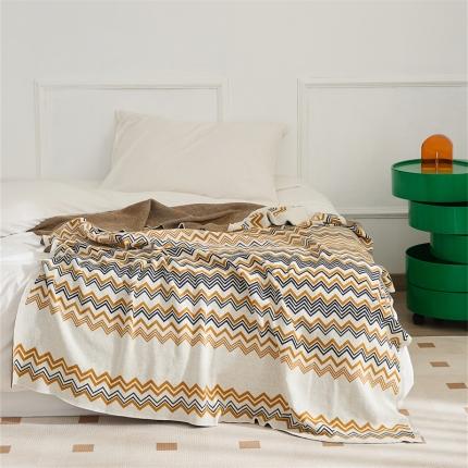 91家纺网 家纺一手货源 找家纺 （总）暖绵绵 2025新款曲意抱枕毯