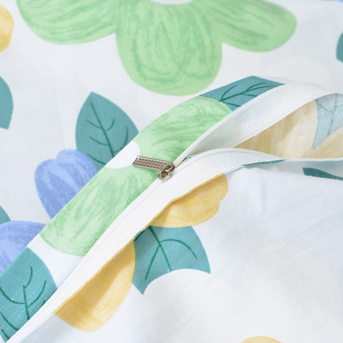 91家纺网 家纺一手货源 找家纺 登登家纺 2025新款全棉13070四件套 缤纷多彩