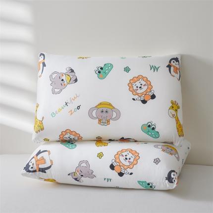 91家纺网 家纺一手货源 找家纺 灰鲸 2025新款针织云柔枕 动物世界