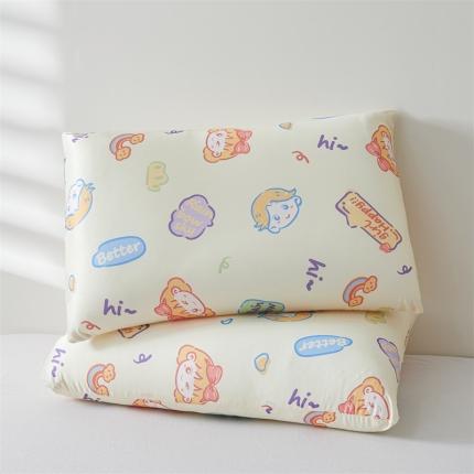 91家纺网 家纺一手货源 找家纺 灰鲸 2025新款针织云柔枕 快乐时光