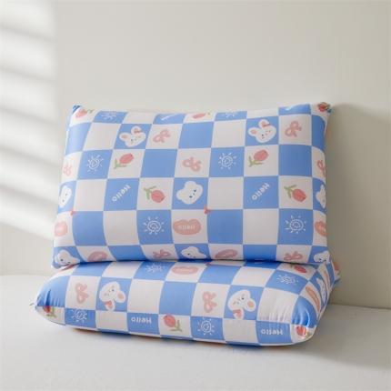 91家纺网 家纺一手货源 找家纺 灰鲸 2025新款针织云柔枕 兔小兜