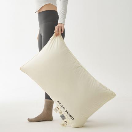 91家纺网 家纺一手货源 找家纺 拾光枕芯 2023新款60支易眠超软舒睡枕全棉酒店枕低软枕 立体高枕