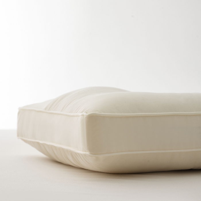 91家纺网 家纺一手货源 找家纺 拾光枕芯 2023新款60支易眠超软舒睡枕全棉酒店枕低软枕 水洗中枕