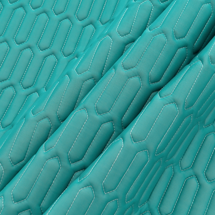 91家纺网 家纺一手货源 找家纺 诺梵家纺 2024新款0.5凉感丝乳胶凉席床裙款三件套 翡翠绿