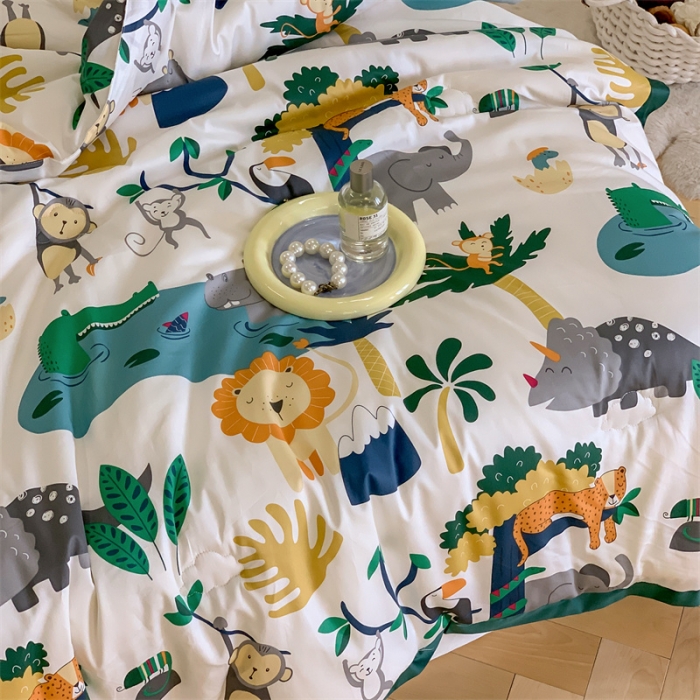 91家纺网 家纺一手货源 找家纺 （总）汇庭 2022新款60s数码印花春秋被