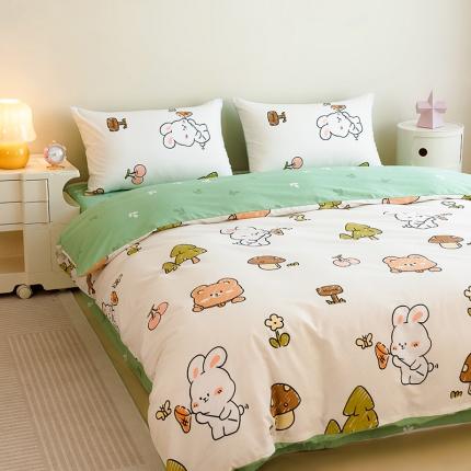 芃成 2023新款全棉13070单被套 动物世界