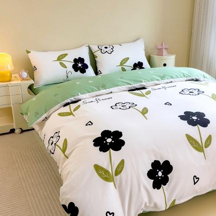 芃成 2023新款全棉13070单被套 花恋