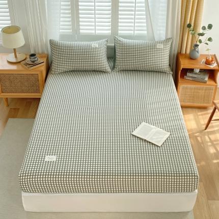 91家纺网 家纺一手货源 找家纺 （总）宝士康 2024新款10A抗菌无印风系列单床笠