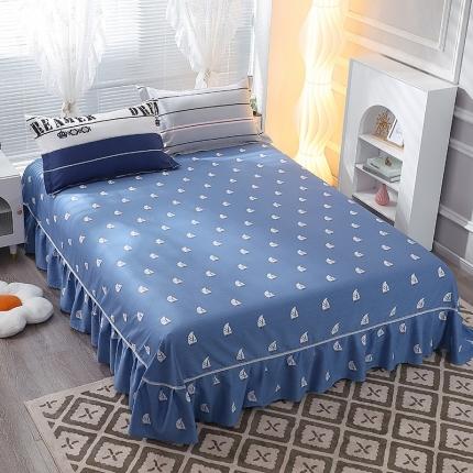 91家纺网 家纺一手货源 找家纺 （总）牧笛缘 新款全棉床裙单件