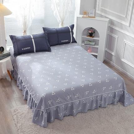 91家纺网 家纺一手货源 找家纺 （总）牧笛缘 新款全棉床裙单件