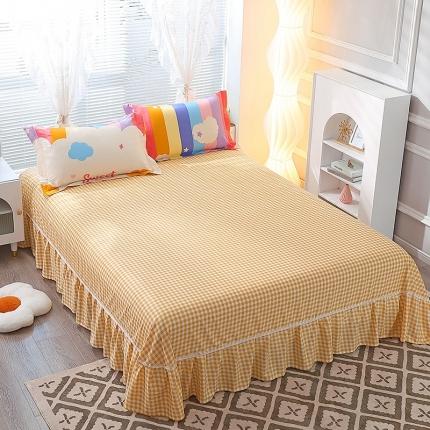 91家纺网 家纺一手货源 找家纺 （总）牧笛缘 新款全棉床裙单件