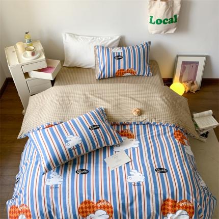 91家纺网 家纺一手货源 找家纺 （总）桃喜 2024新款全棉卡通四件套（二）