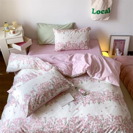 91家纺网 家纺一手货源 找家纺 （总）桃喜 2024新款全棉卡通四件套（二）