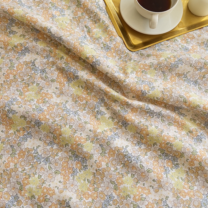 91家纺网 家纺一手货源 找家纺 梦莱斯 2023新款水洗棉麻印花夏被四件套 （9）