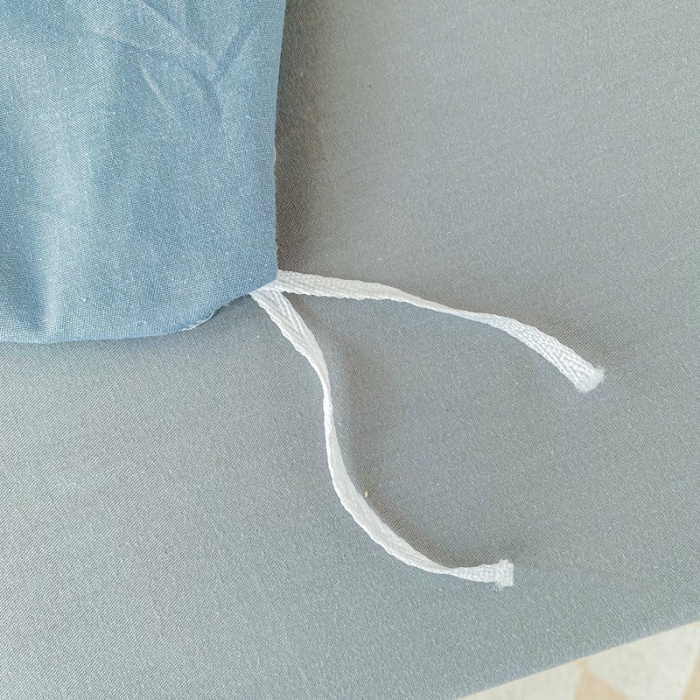 91家纺网 家纺一手货源 找家纺 棉造 2023新款13372纯棉学生宿舍上下床套件全棉三件套六件套 蓝灰-MZ