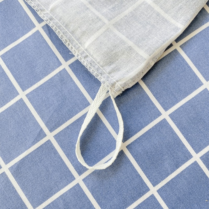 91家纺网 家纺一手货源 找家纺 棉造 13372纯棉学生宿舍上下床套件全棉三件套六件套 魅蓝-MZ