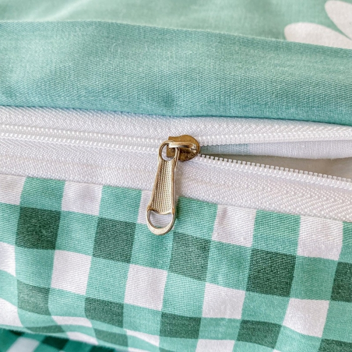 91家纺网 家纺一手货源 找家纺 棉造 13372纯棉学生宿舍上下床套件全棉三件套六件套 清新世界-MZ